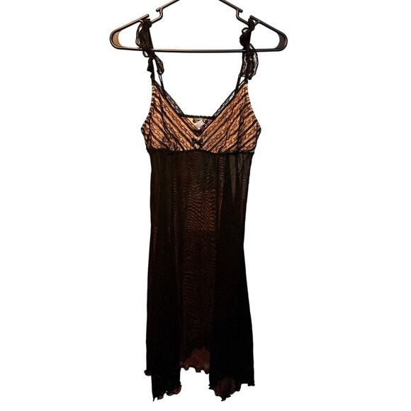 Cosabella italy chemise semi sheer nightgown size large - Picture 1 of 5
